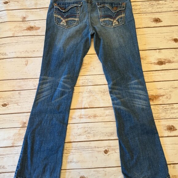 Hydraulic Metro Bootcut Jeans | Juniors 13/14 | Y2K Low Rise Retro Denim - Picture 2 of 8